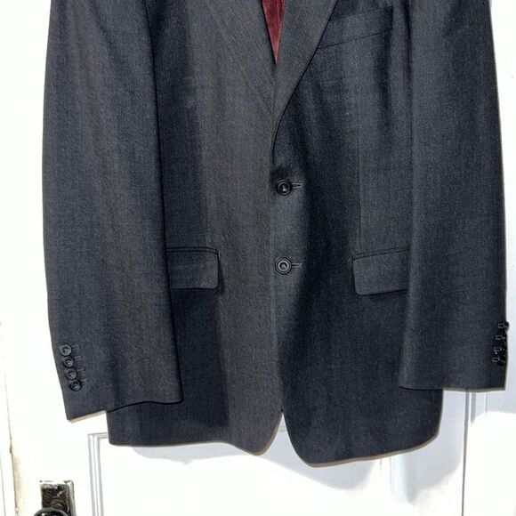 JOSEPH TURNER Dark Grey Wool Sport Coat Blazer-42R - Picture 3 of 9